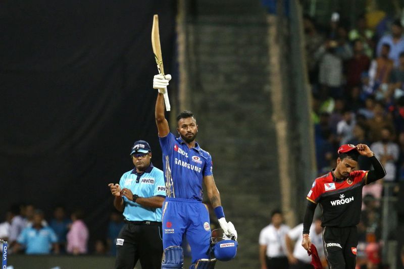 Hardik Pandya sealed a thrilling win for Mumbai Indians.