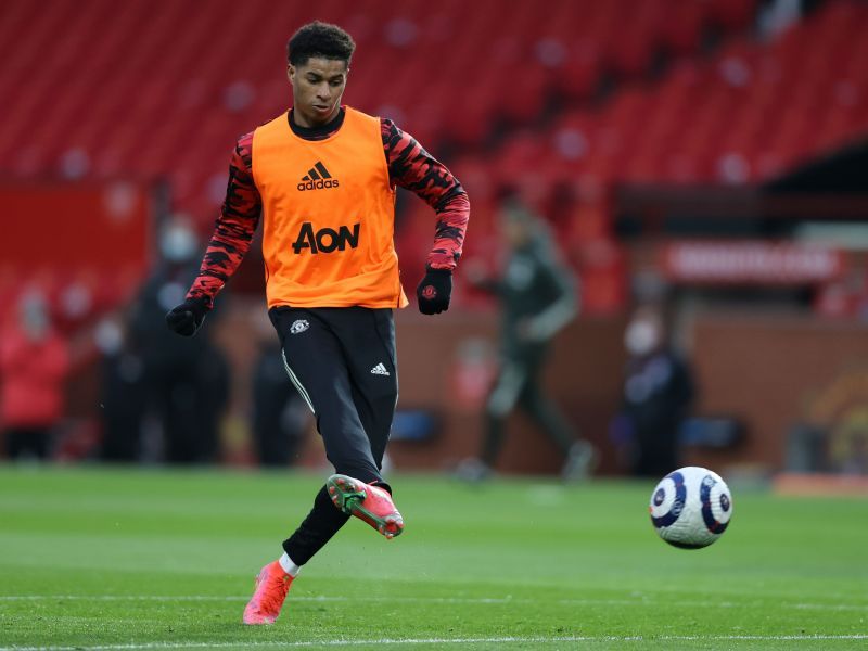 Manchester United player Marcus Rashford