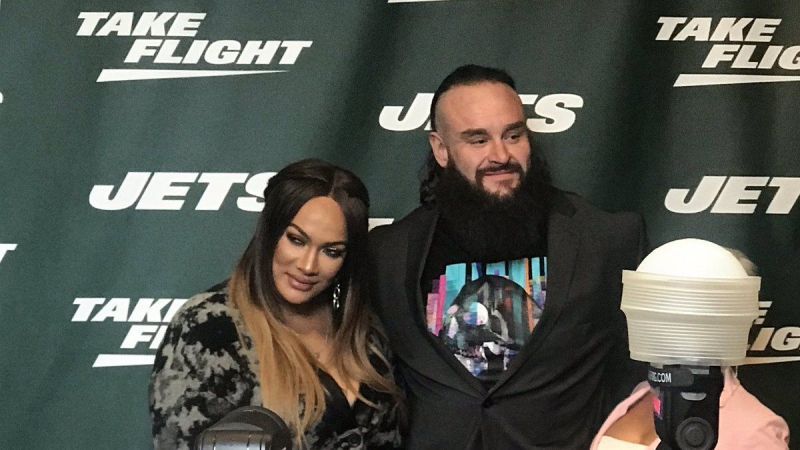 Braun Strowman and Nia Jax