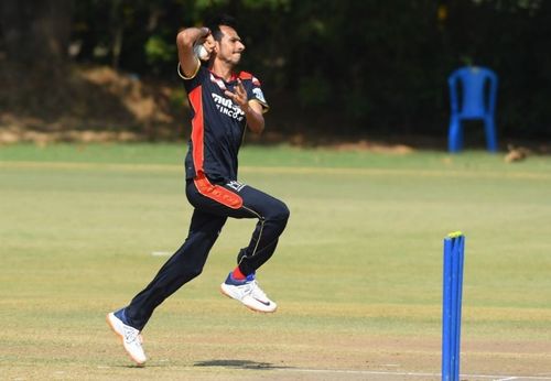 Yuzvendra Chahal. Pic: RCB