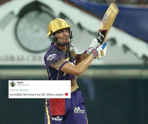 Shubman Gill's innings didn't go down too well with fans