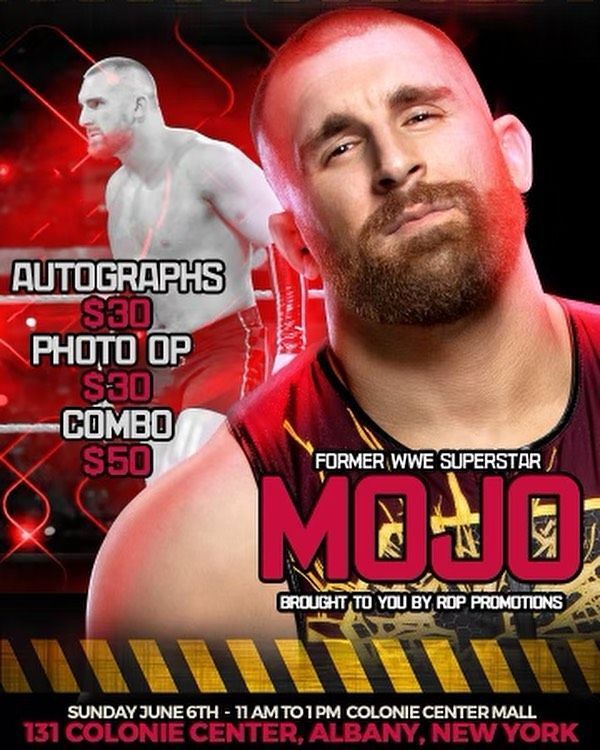 Mojo Rawley at Heroes Hideout