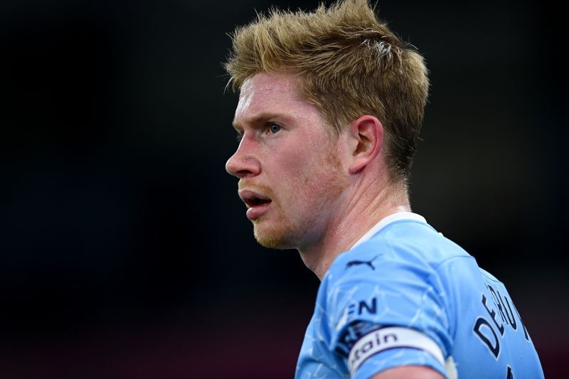 Kevin De Bruyne in action for Manchester City