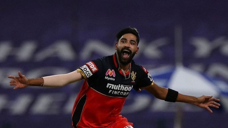 Mohammed Siraj - Royal Challengers Bangalore