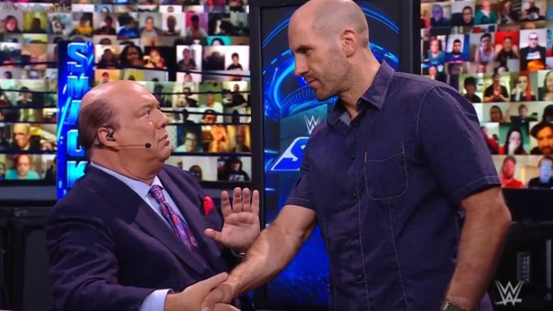 Paul Heyman worked with Cesaro in 2014