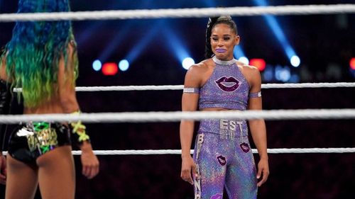 WrestleMania featured two African-American women in the main event for the first time