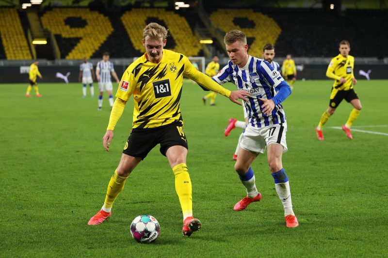 Julian Brandt has fallen down the pecking order at Borussia Dortmund behind the likes of Jude Bellingham and Giovanni Reyna