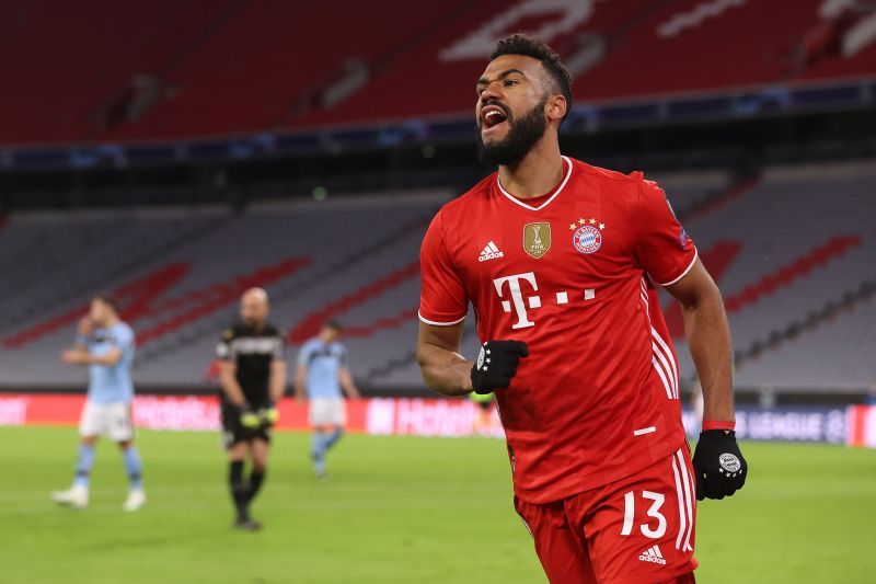 Choupo-Moting will lead the line for Bayern Munich against PSG.