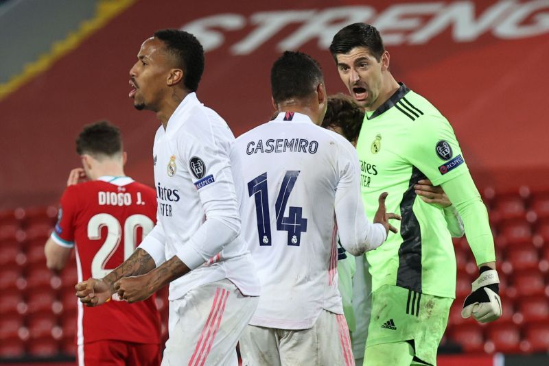 Real Madrid saw Liverpool out at Anfield to move to the last four of the Champions League