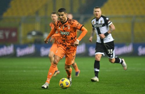 Juventus take on Parma at the Allianz Stadium