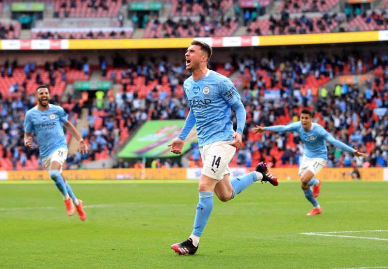 Aymeric Laporte was the unlikely winner for Manchester City.