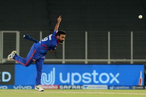 Amit Mishra did not bowl his full quota of overs for the Delhi Capitals [P/C: iplt20.com]