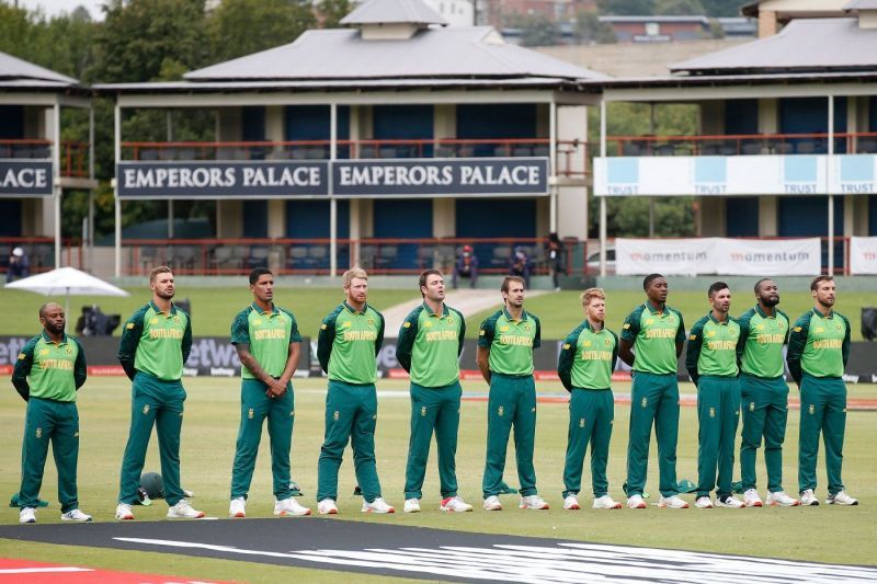 The South Africa players