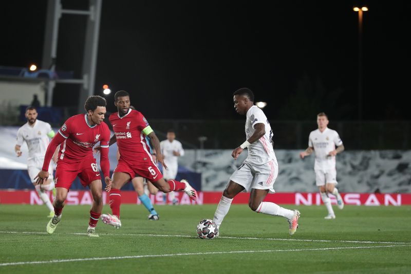 Real Madrid v Liverpool FC - UEFA Champions League Quarter Final: Leg One