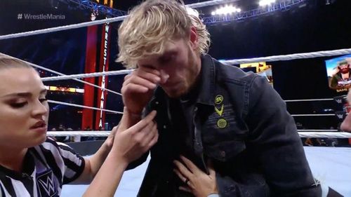 Logan Paul didn't walk out of WrestleMania a happy man