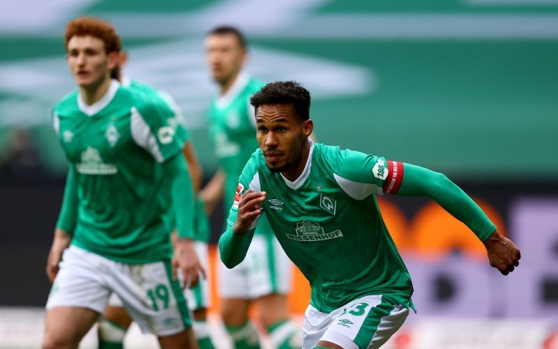 Jahn Regensburg take on Werder Bremen in their DFB Pokal quartefinal fixture.