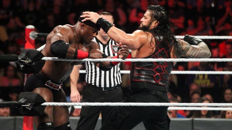 Roman Reigns defeated Bobby Lashley in a number one contender's match