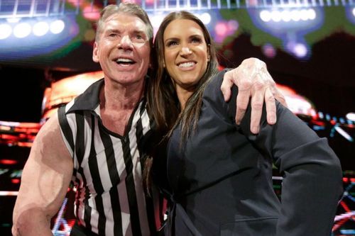 Vince McMahon and Stephanie McMahon