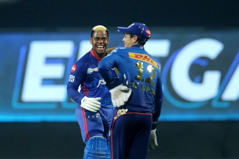 The Delhi Capitals ended their losing streak against the Mumbai Indians by defeating them in IPL 2021 (Image courtesy: IPLT20.com)