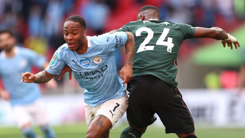 Serge Aurier conceded the free-kick, from which Manchester City scored.