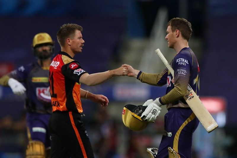 David Warner and Eoin Morgan, the only overseas skippers in the IPL, lock horns on April 11.