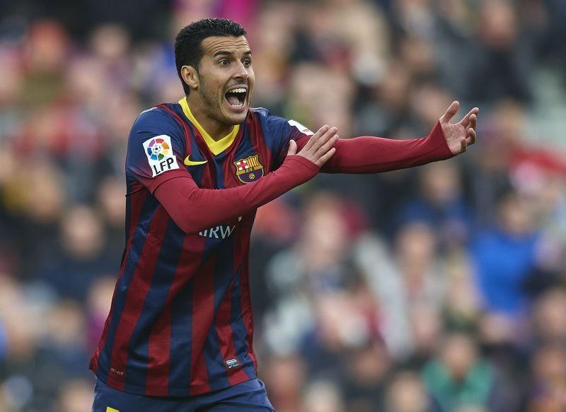 Pedro enjoyed a good spell with Barcelona.