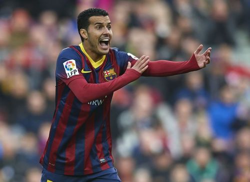 Pedro enjoyed a good spell with Barcelona.