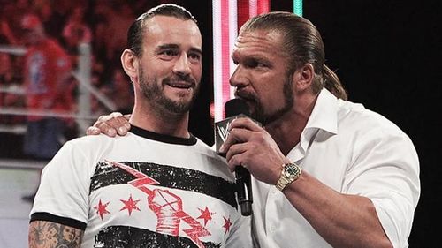 CM Punk and Triple H