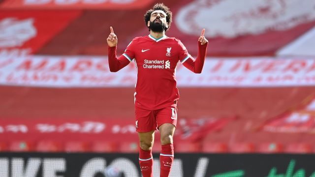 Salah found the net against Aston Villa.