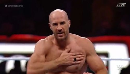 Cesaro won his first WrestleMania singles match