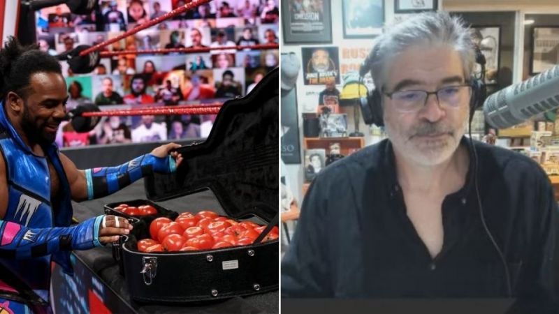 Vince Russo (R) did not enjoy last night&#039;s episode of WWE RAW