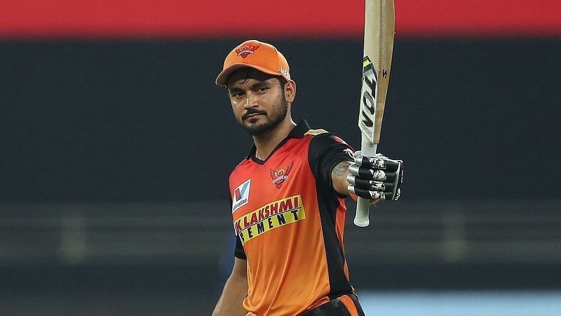 Manish Pandey scored a fifty.
