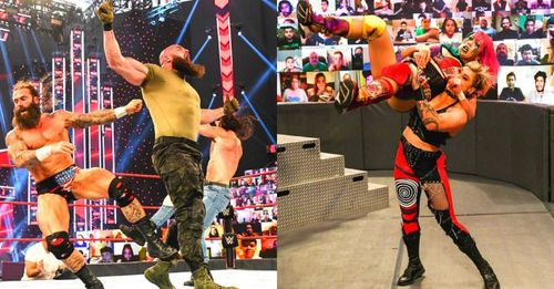 There were some great moments on RAW before WrestleMania 37