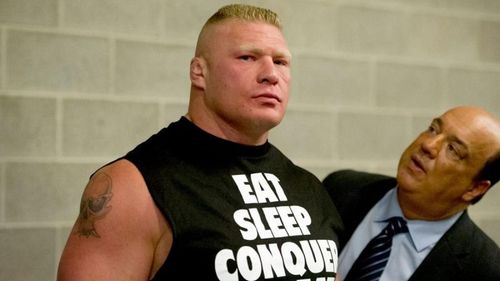 Brock Lesnar is an eight-time WWE World Champion