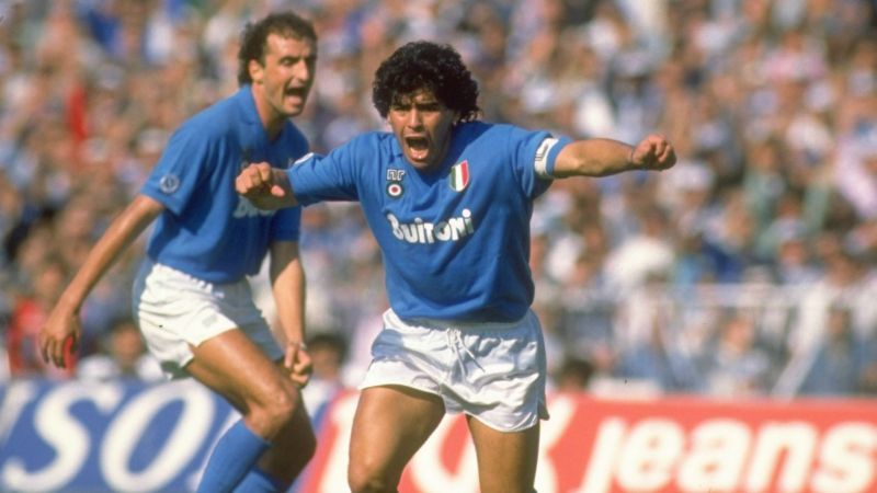 Diego Maradona inspired Napoli to an improbable title win more than three decades ago.