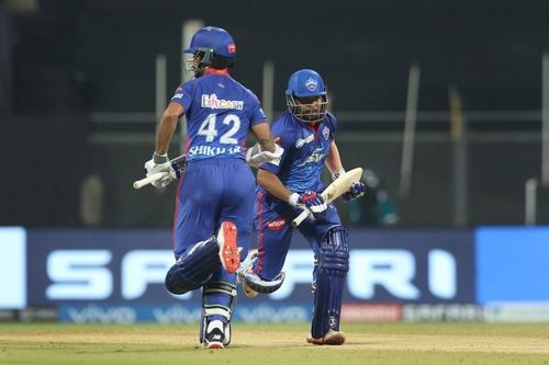 Shikhar Dhawan and Prithvi Shaw. Pic: IPLT20.COM