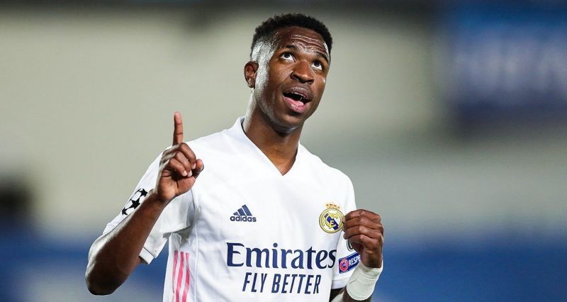 Vinicius Jr. scored his first brace for Real Madrid.