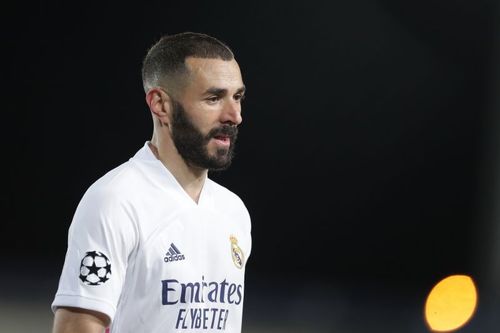 Real Madrid striker Karim Benzema