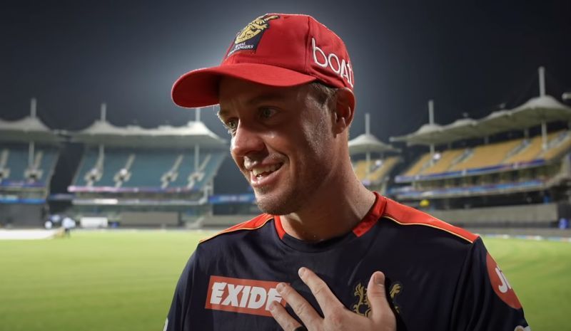 AB de Villiers. Pic: RCB