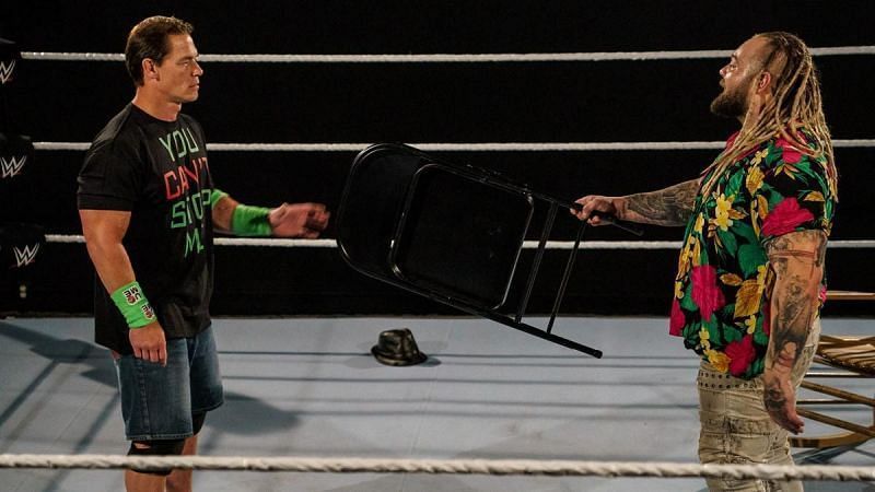 John Cena faced Bray Wyatt in a Firefly Fun House match in 2020