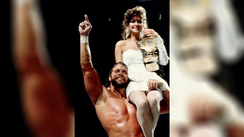 "Macho Man" Randy Savage won the WWE Championship for the first time at WrestleMania IV (Credit = WWE Network)