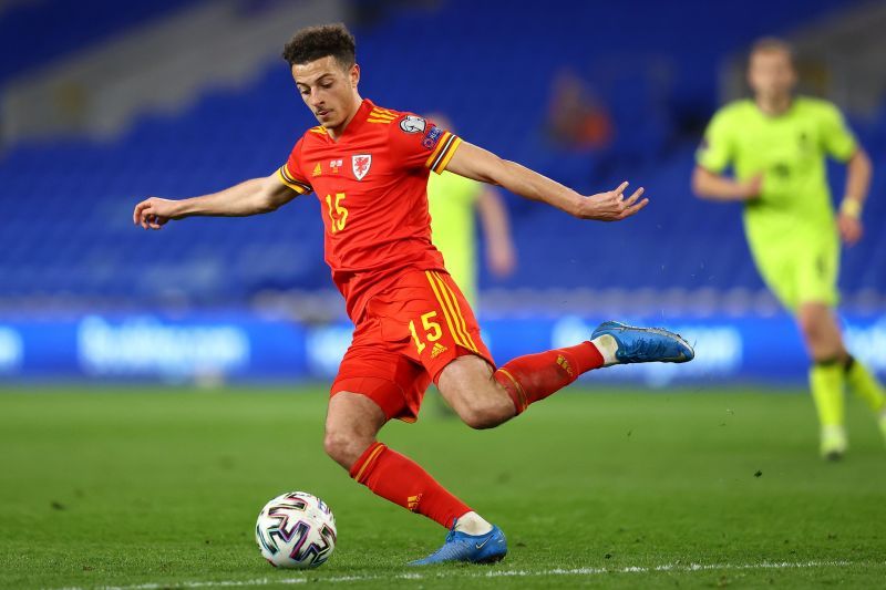 Ethan Ampadu in Wales colours