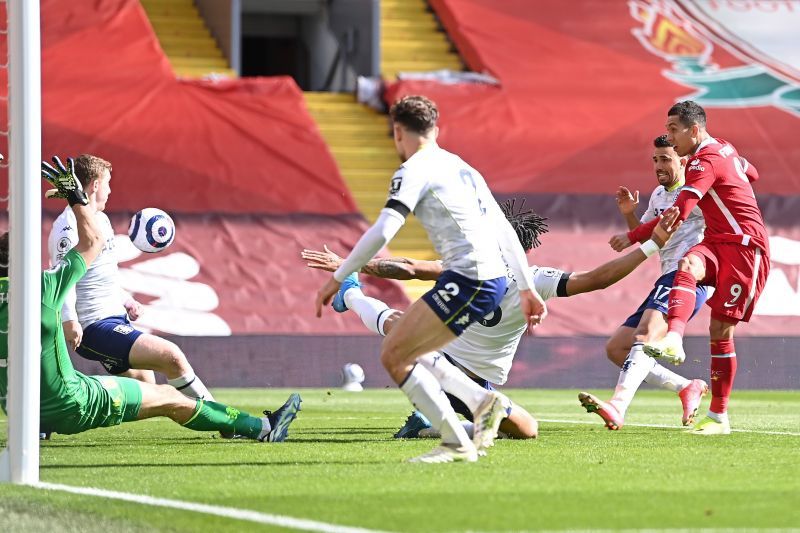 Liverpool saw a Roberto Firmino goal ridiculously chalked off by VAR.