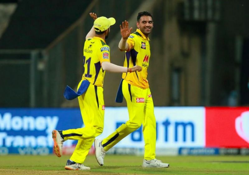 Deepak Chahar picked 4 wickets in the game