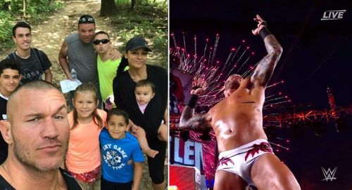 Randy Orton's family; Orton at WrestleMania 37