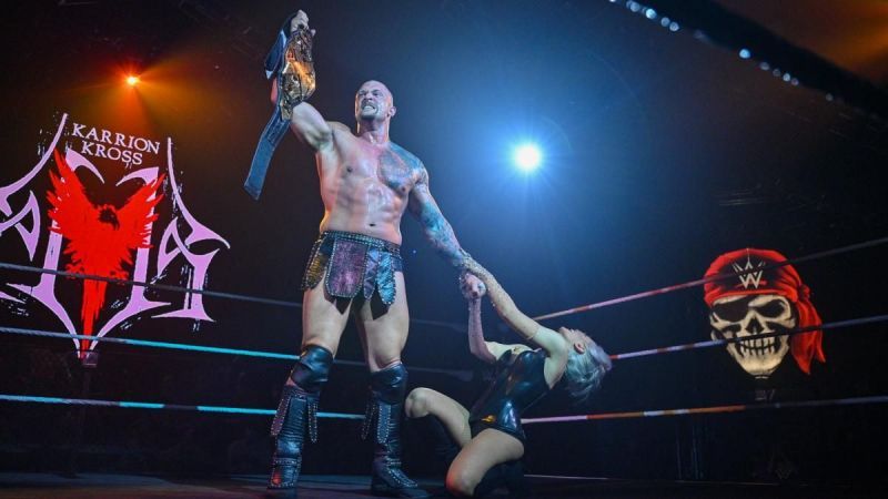 Karrion Kross captures the NXT title at TakeOver: Stand & Deliver