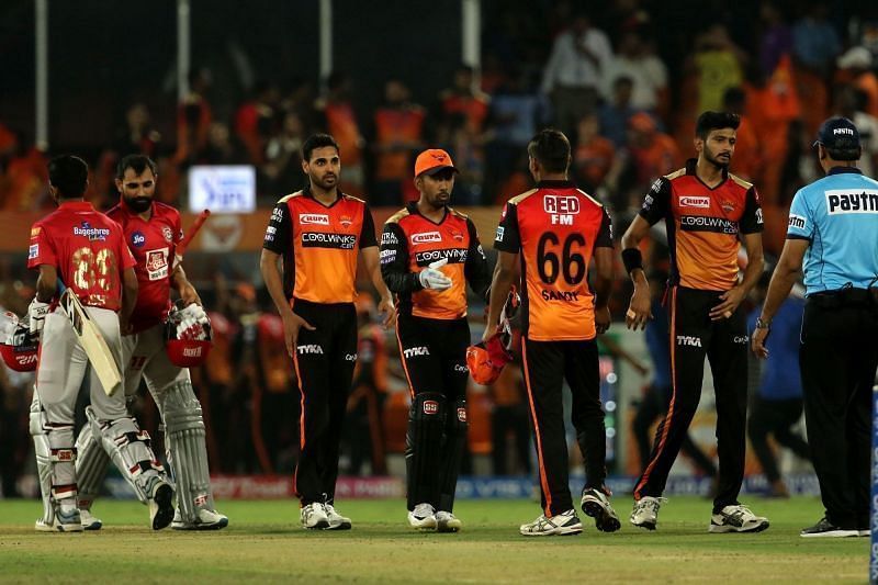 PBKS vs SRH. Pic: IPLT20.COM