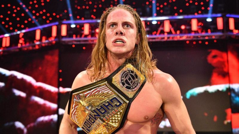 Riddle's United States Championship reign only lasted seven weeks