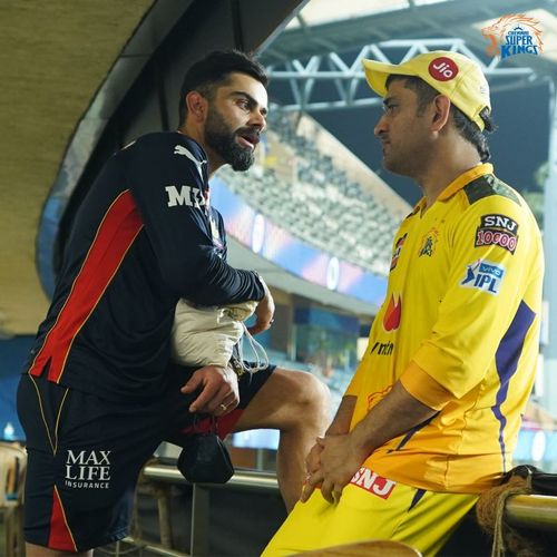 Virat Kohli and MS Dhoni