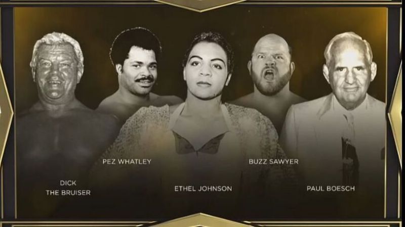 The 2021 WWE HOF Legacy Class